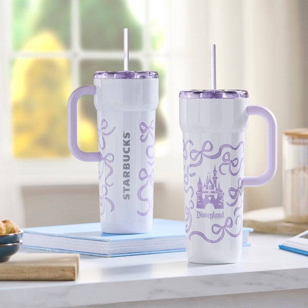 Vaso Starbucks de Disneyland de 24 oz con bombilla