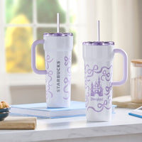 Vaso Starbucks de Disneyland de 24 oz con bombilla