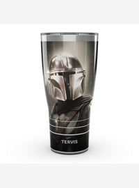 Vaso térmico cromado The Mandalorian de Star Wars