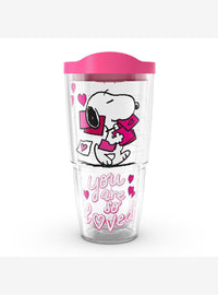 Vaso térmico Peanuts Snoopy Love 24 oz