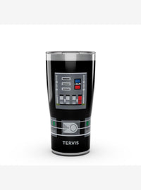 Vaso térmico Star Wars con detalle del peto de Vader