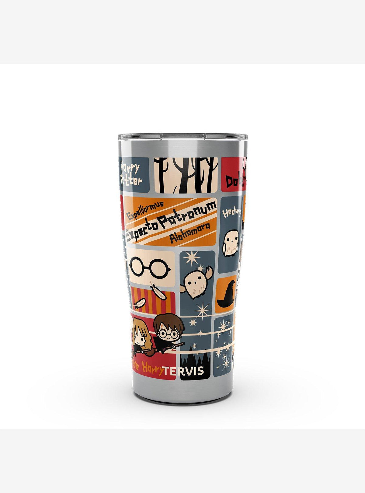 Vaso térmico Harry Potter, mosaico de hechizos, 20 oz