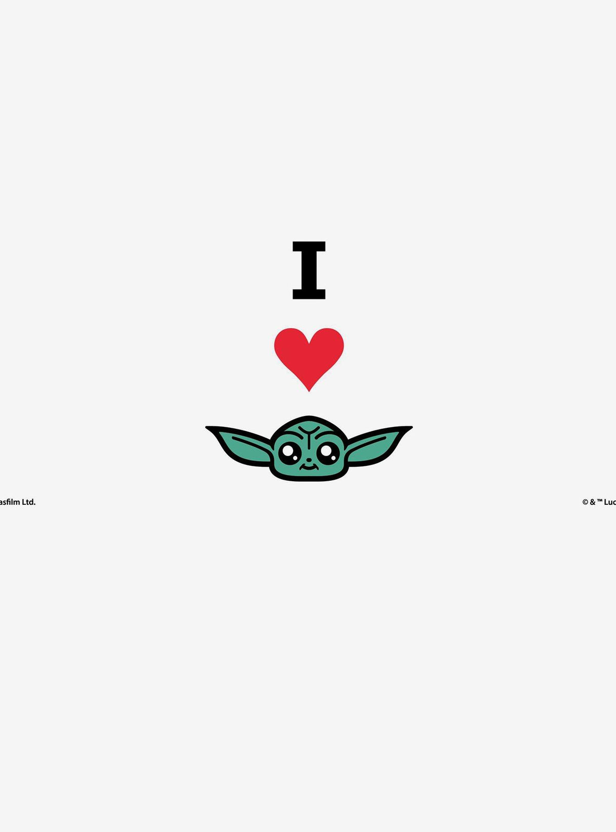 Vaso térmico Star Wars The Mandalorian I Heart Grogu 887 ml