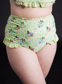 Calzón de baño tiro alto Disney Princess, talla plus