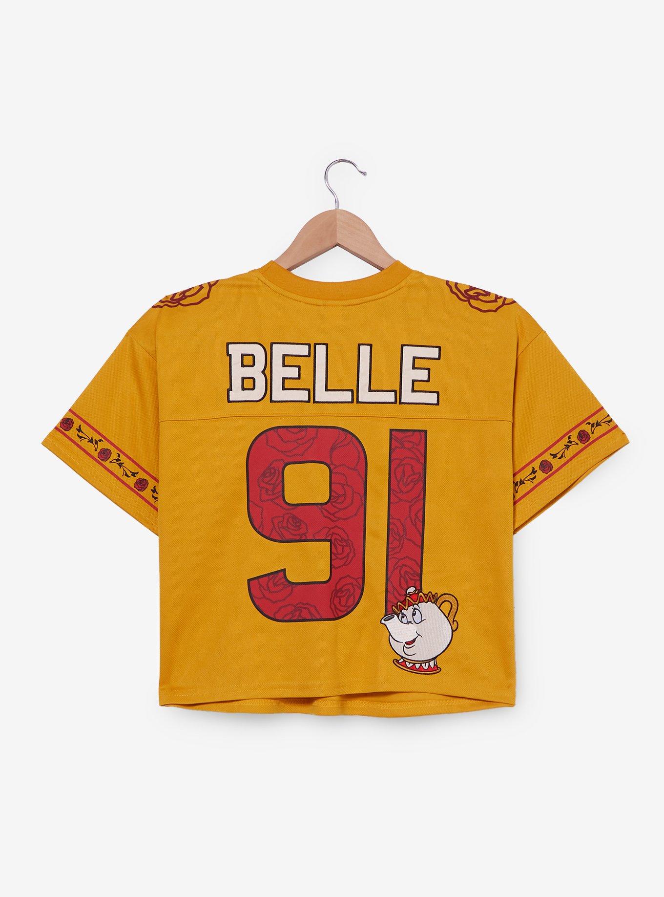 Polera cropped Belle Beauty and the Beast
