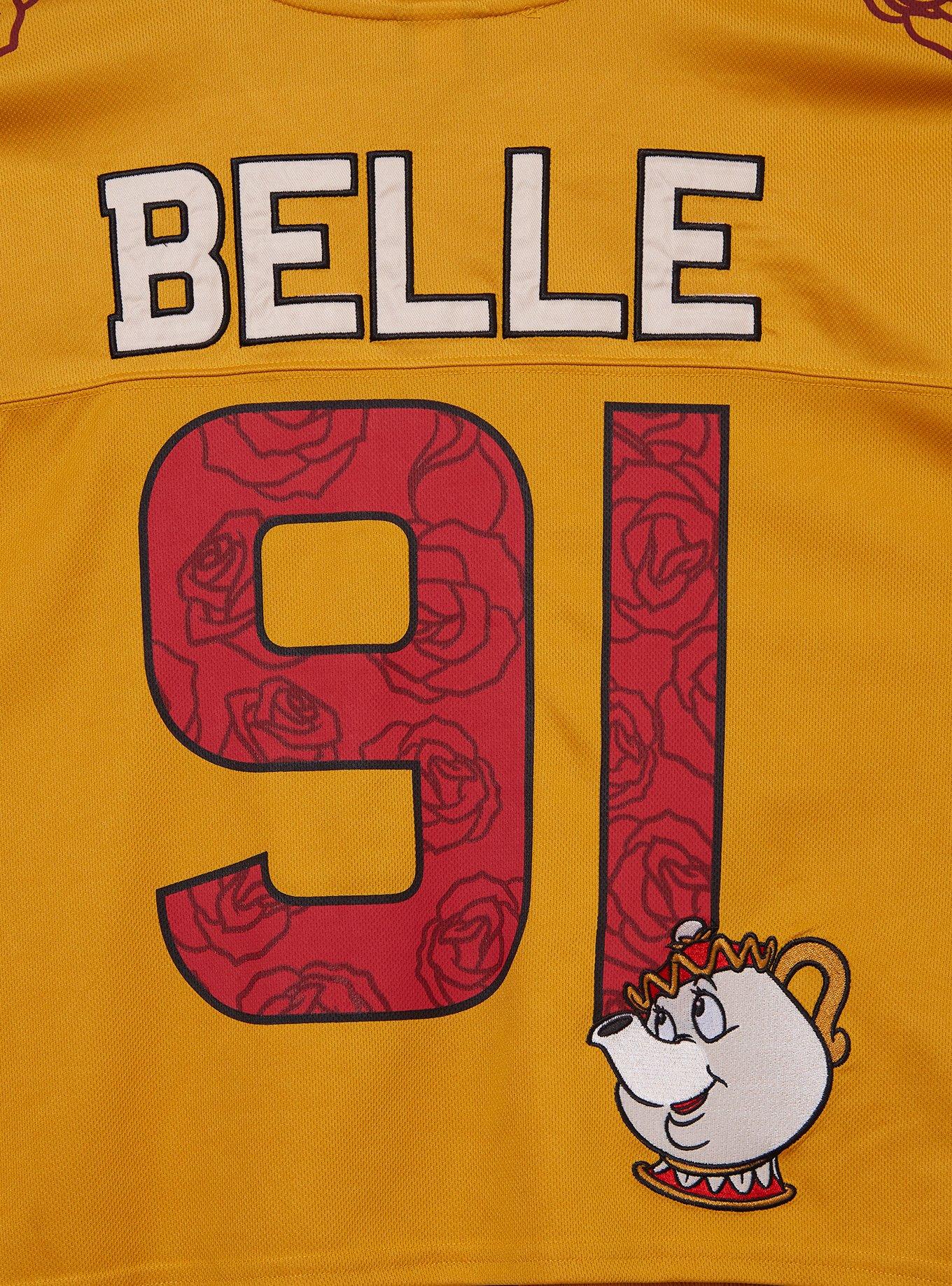Polera cropped Belle Beauty and the Beast