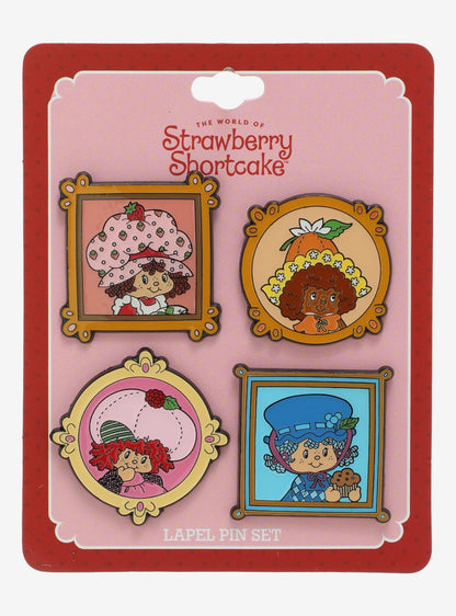 Set de pines enmarcados de Strawberry Shortcake