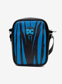 Cartera bandolera Batman con diseño de murciélago y cinturón