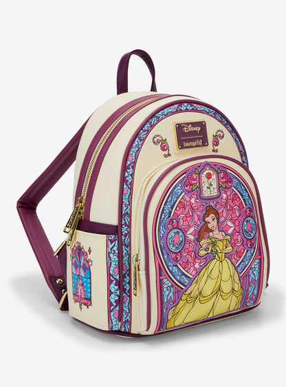 Mochila mini Belle vitral de Beauty and the Beast