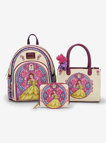 Mochila mini Belle vitral de Beauty and the Beast
