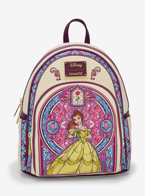 Mochila mini Belle vitral de Beauty and the Beast