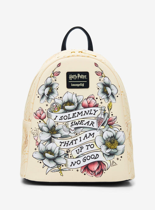 Mochila mini Harry Potter Marauder's Map Floral