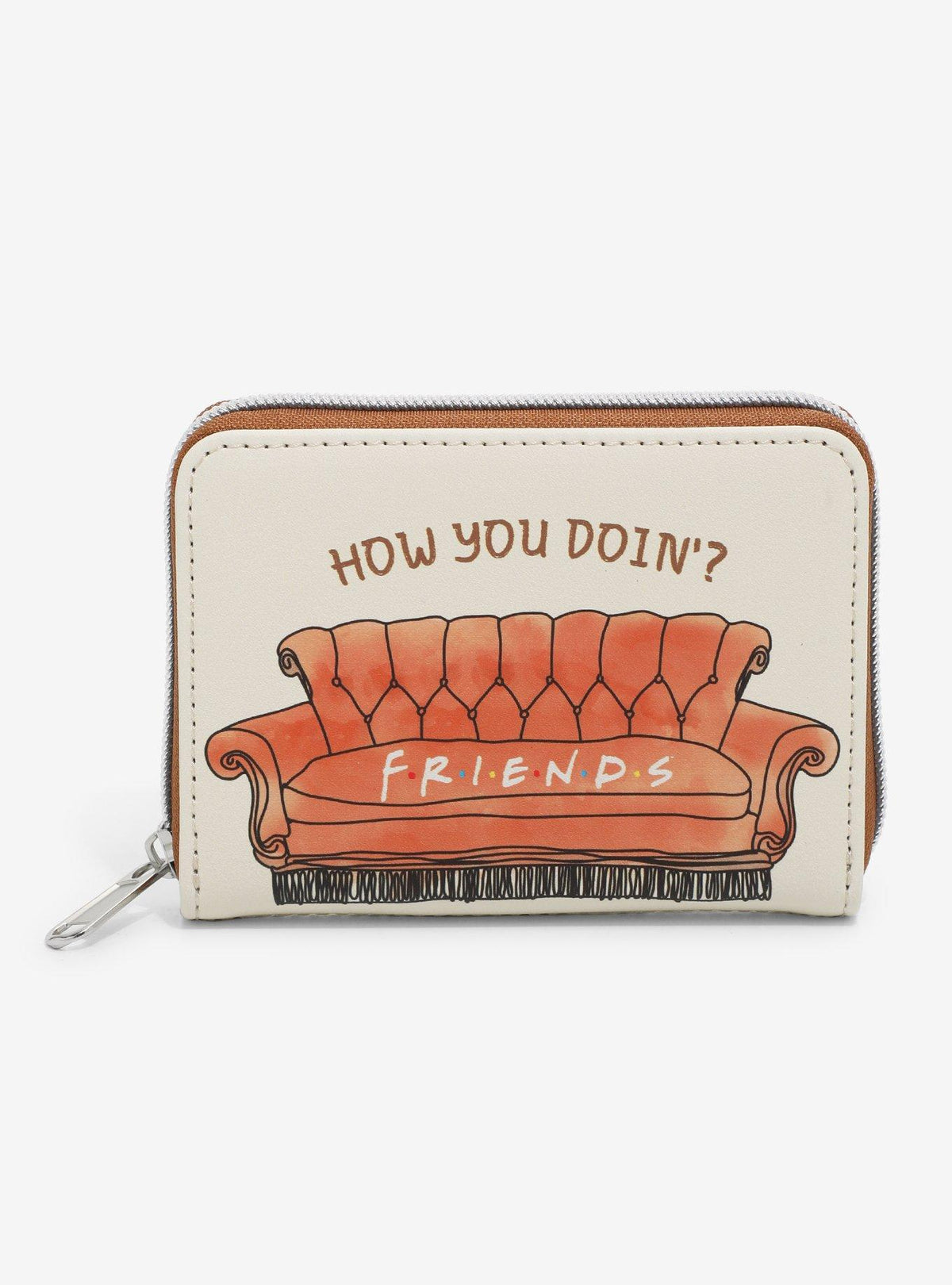 Billetera mini con cierre Friends How You Doin'?