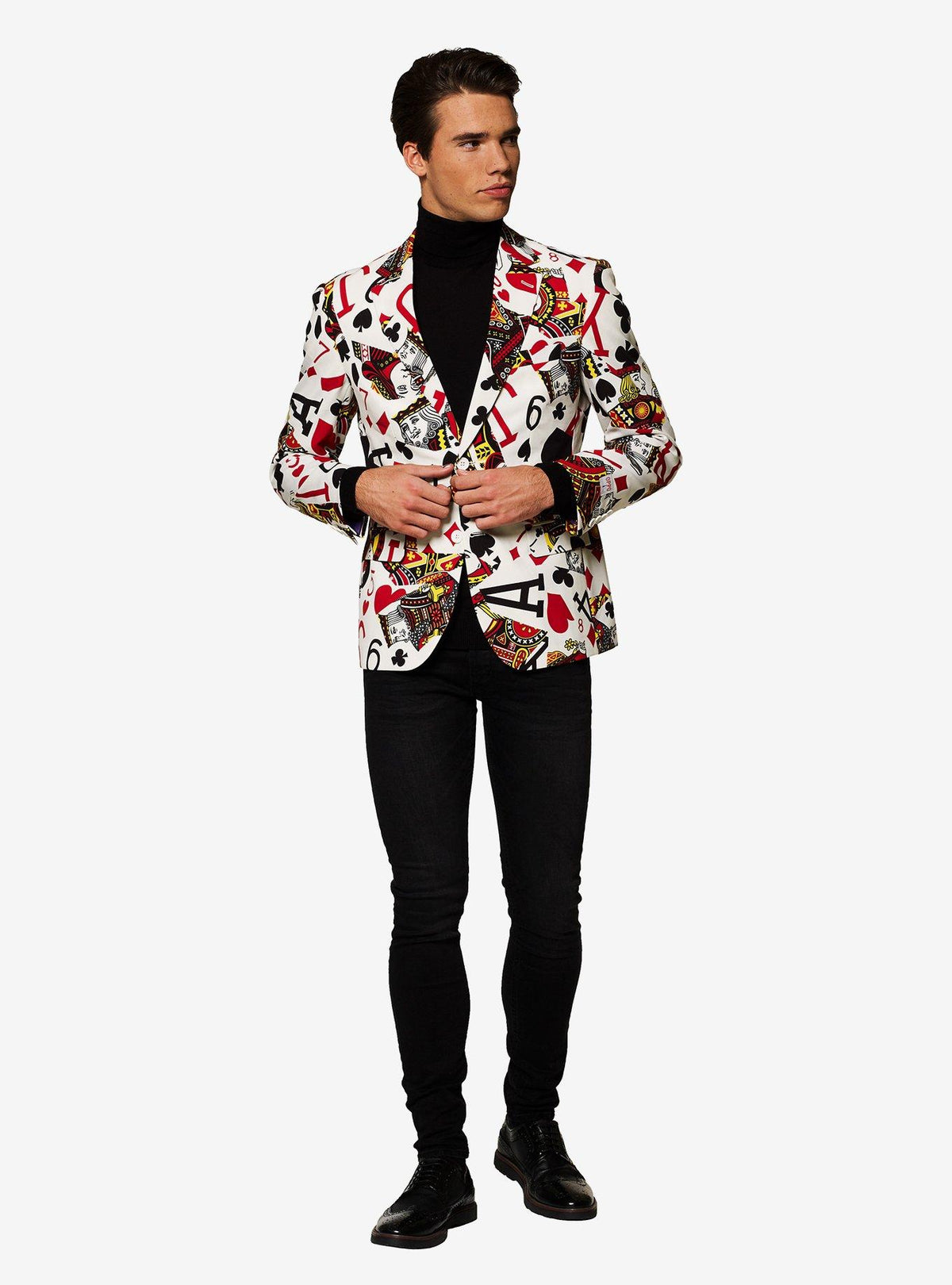 Chaqueta entallada Rey de Tréboles