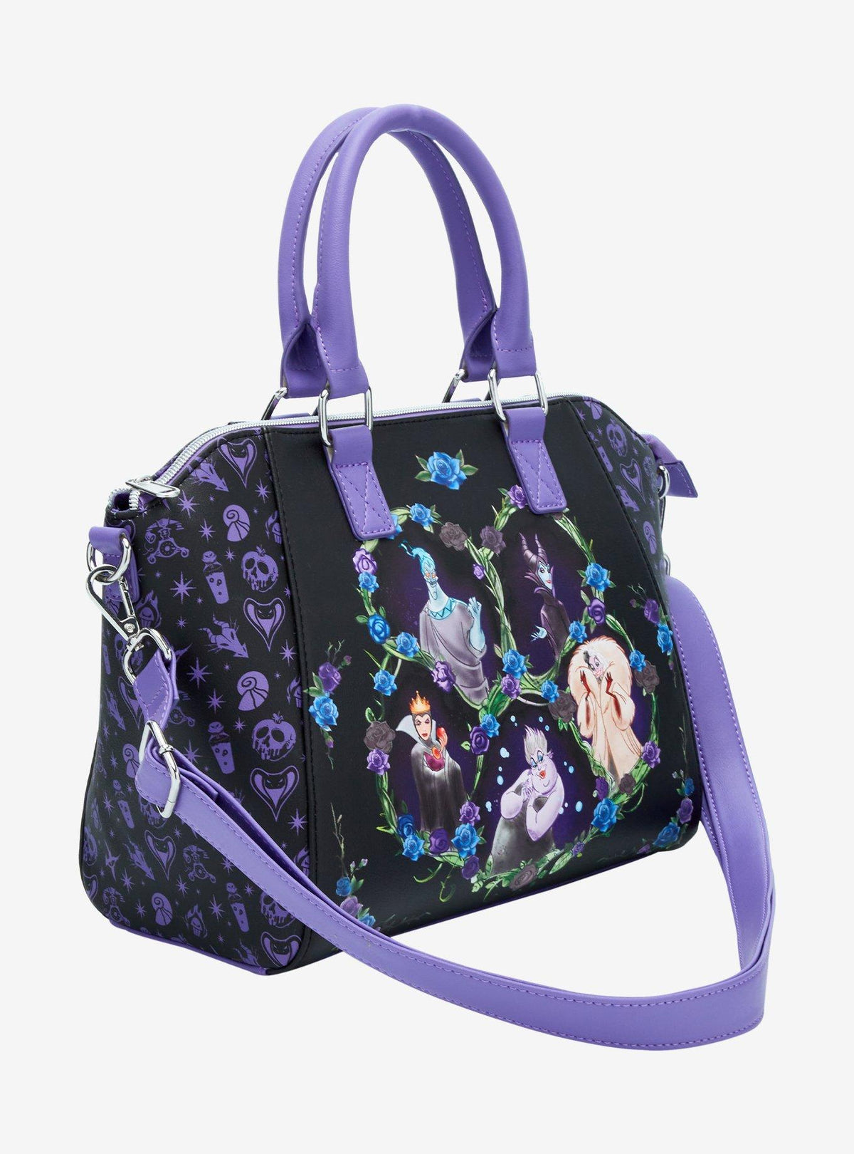 Cartera floral de villanos Disney