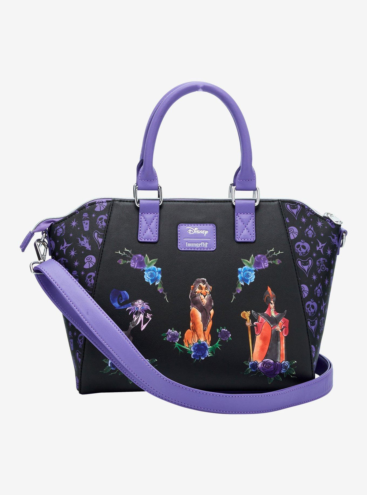 Cartera floral de villanos Disney