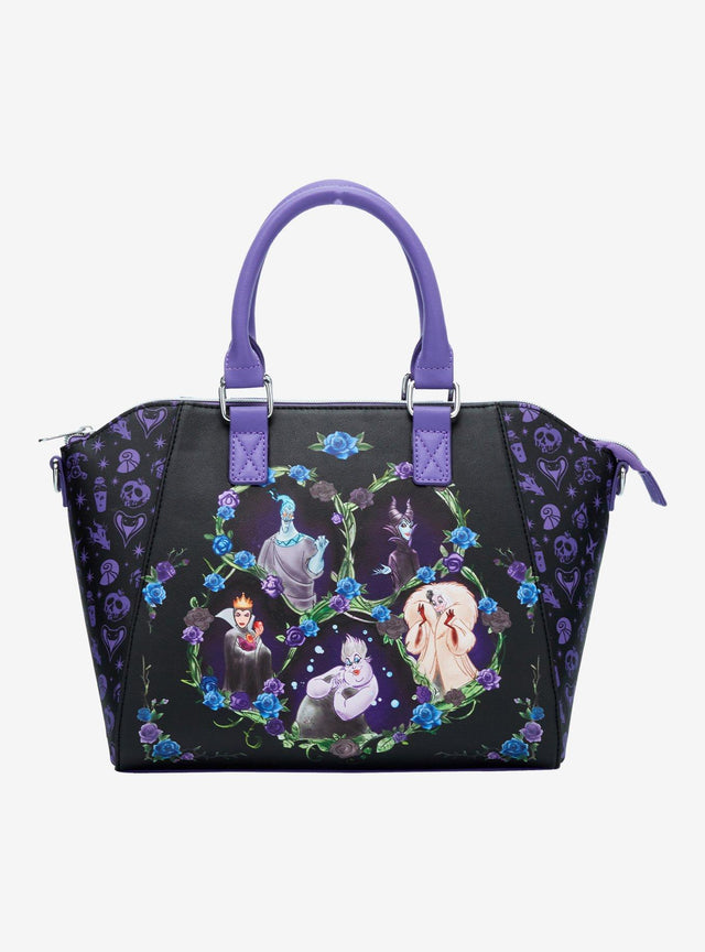 Cartera floral de villanos Disney