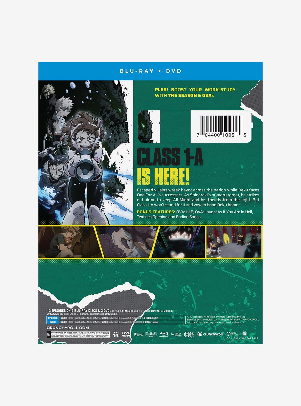 My Hero Academia: Temporada 6, parte 2 en Blu-ray