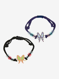 Demon Slayer: pulseras de cordón de Shinobu y Kanao