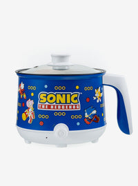 Olla eléctrica Sonic the Hedgehog con tazones para ramen