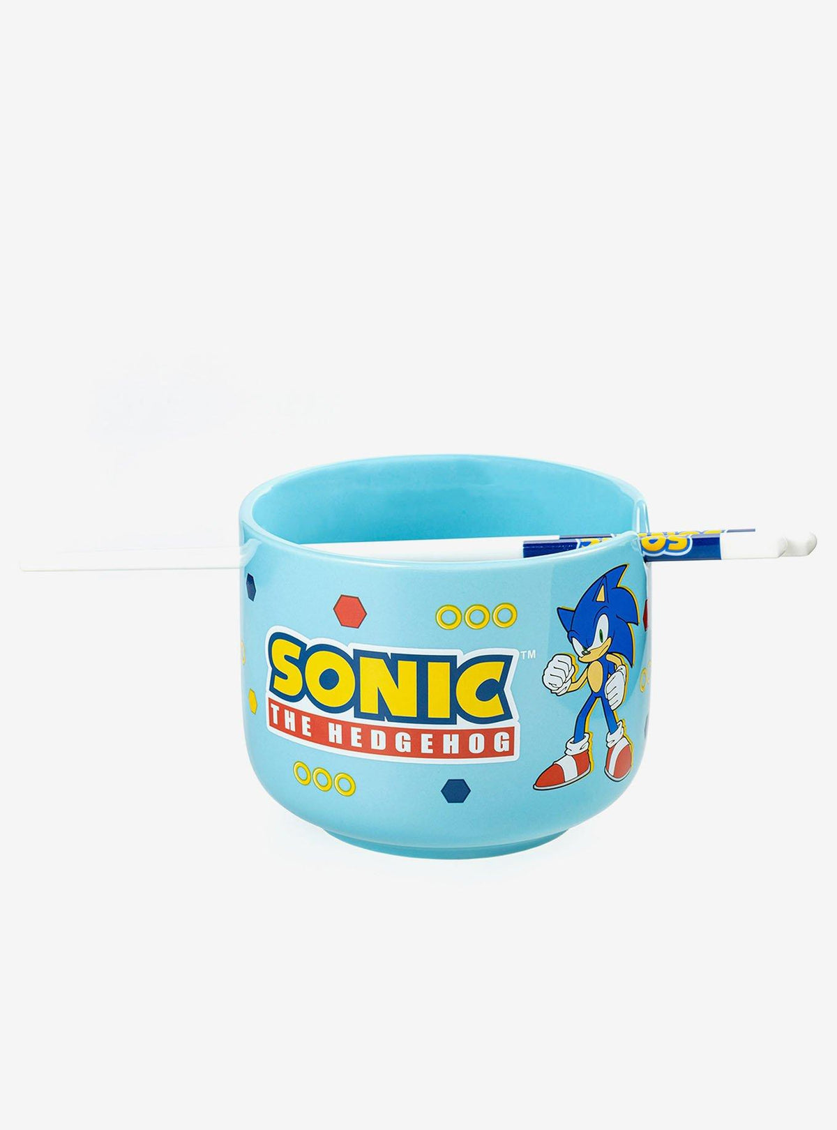 Olla eléctrica Sonic the Hedgehog con tazones para ramen