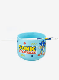 Olla eléctrica Sonic the Hedgehog con tazones para ramen