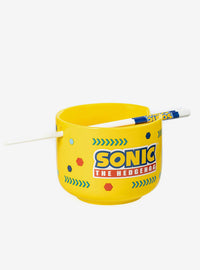 Olla eléctrica Sonic the Hedgehog con tazones para ramen