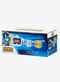 Olla eléctrica Sonic the Hedgehog con tazones para ramen