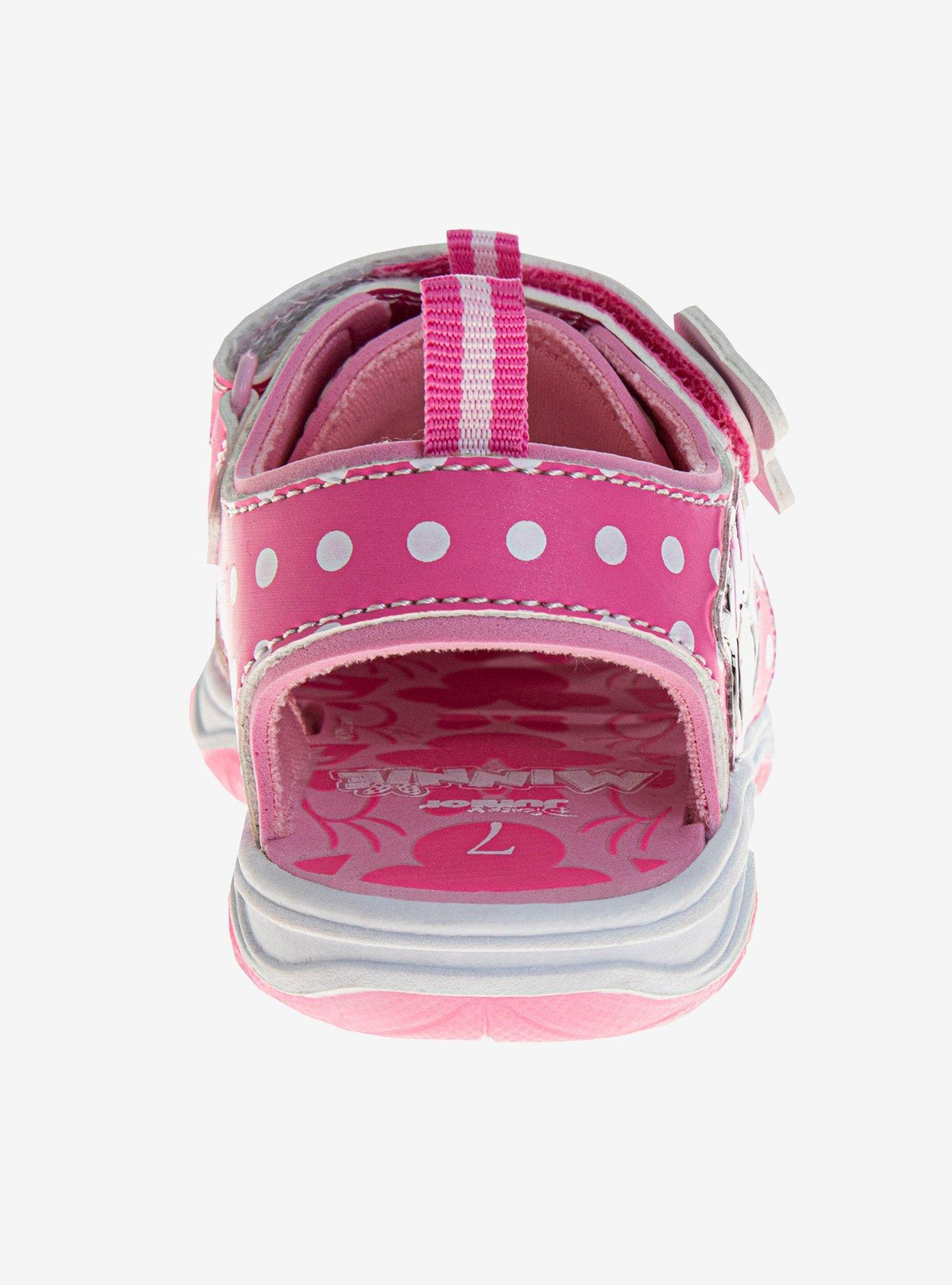 Sandalias deportivas cerradas para niña Minnie Mouse