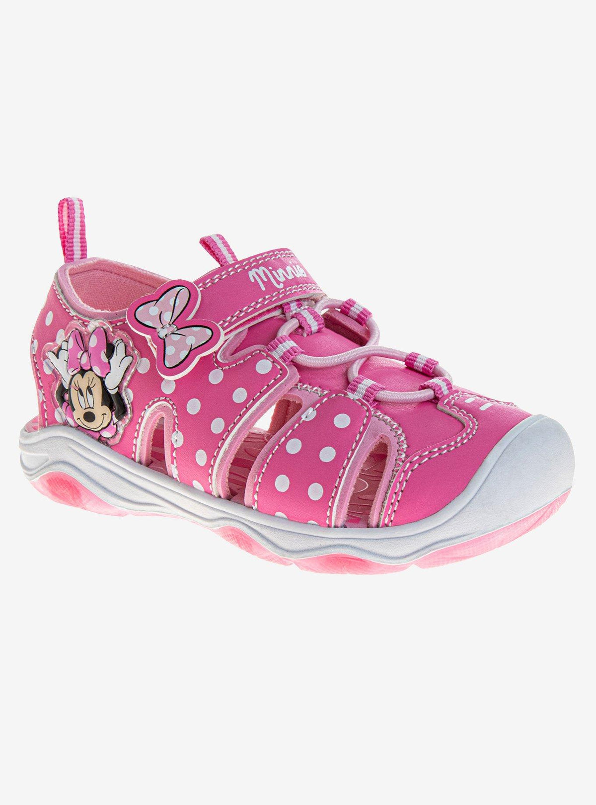 Sandalias deportivas cerradas para niña Minnie Mouse