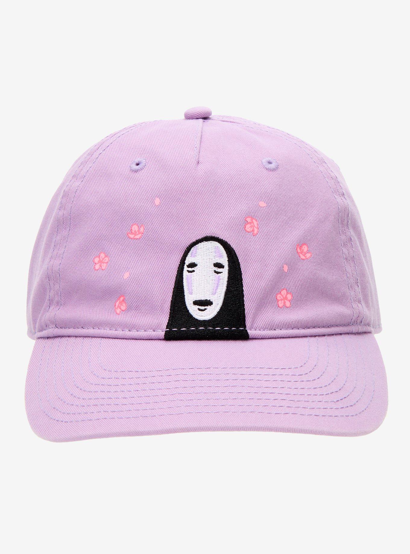 Gorro con visera No-Face y flores de cerezo