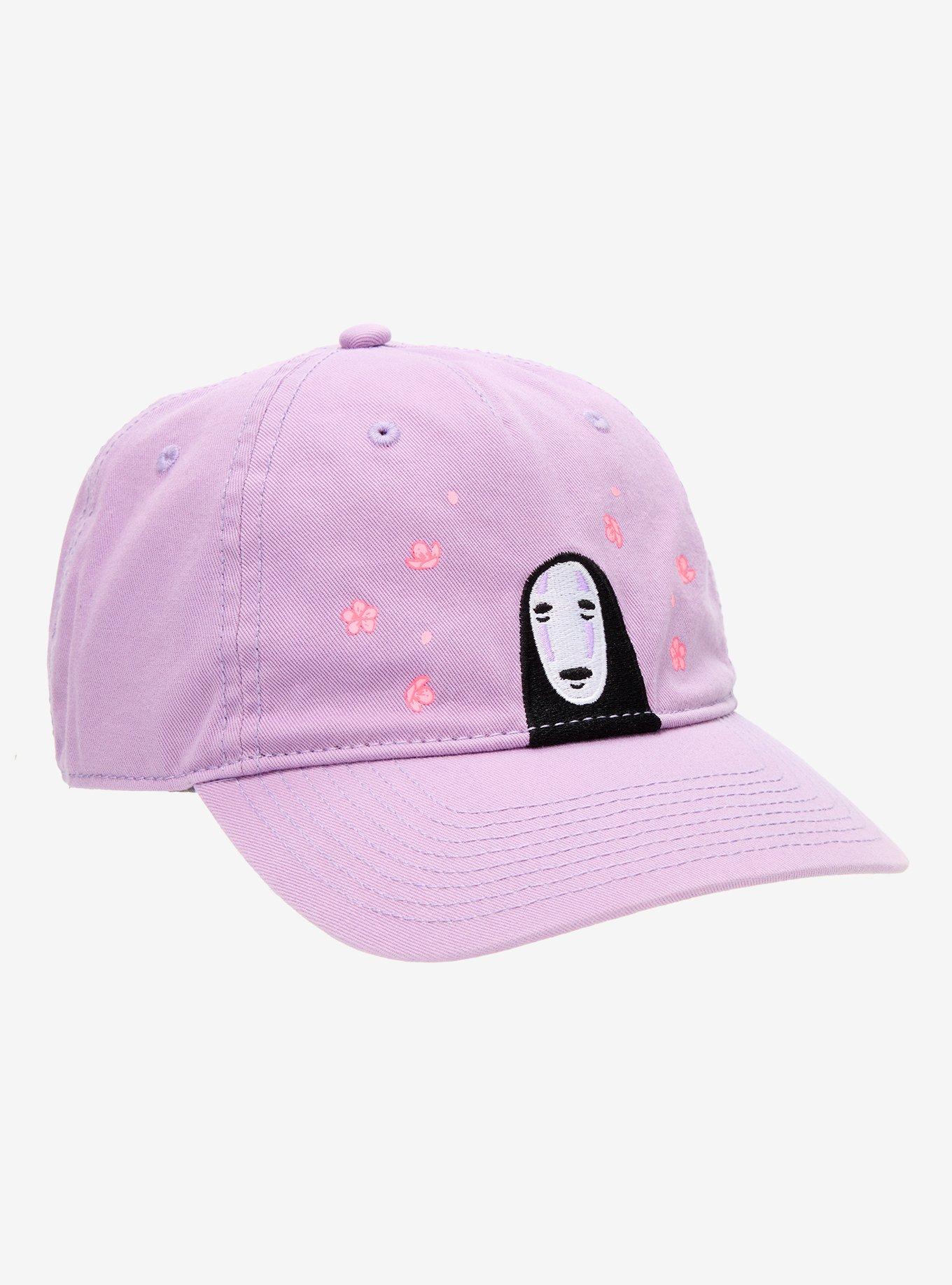 Gorro con visera No-Face y flores de cerezo