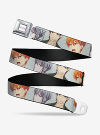 Cinturón juvenil Fruits Basket con hebilla tipo cinturón de auto