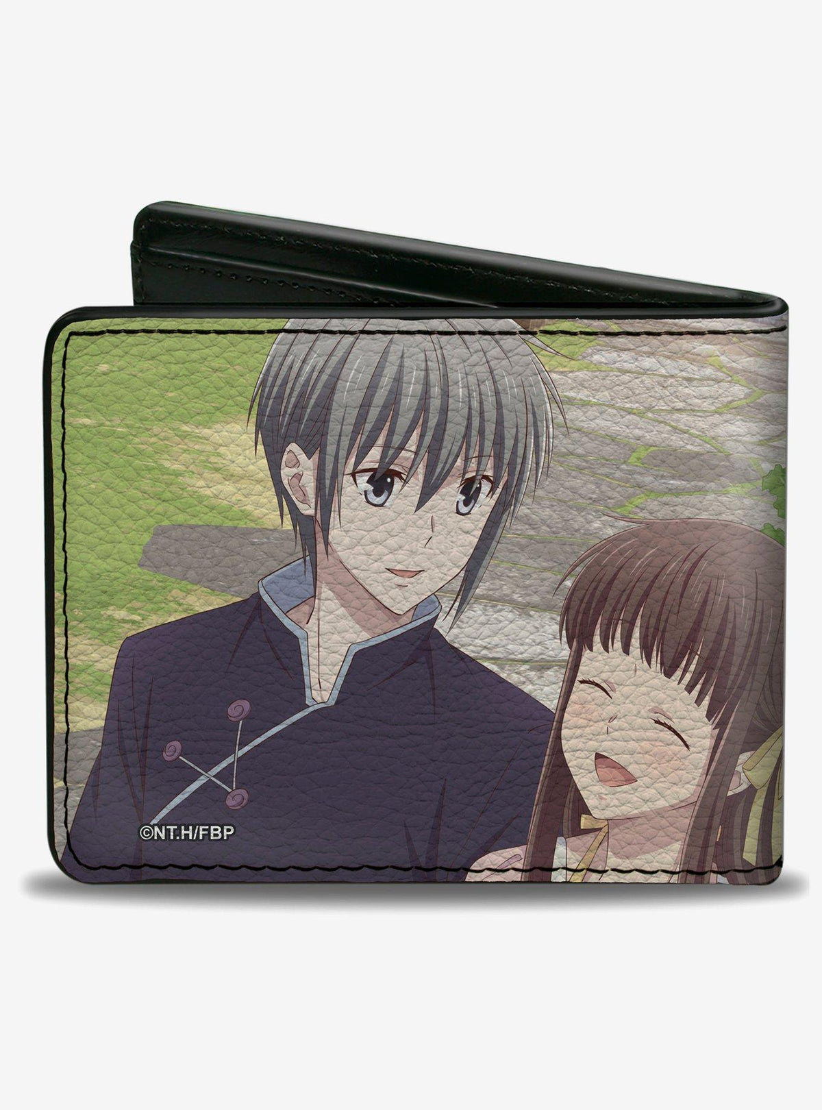 Billetera Fruits Basket con Yuki, Tohru y Kyo