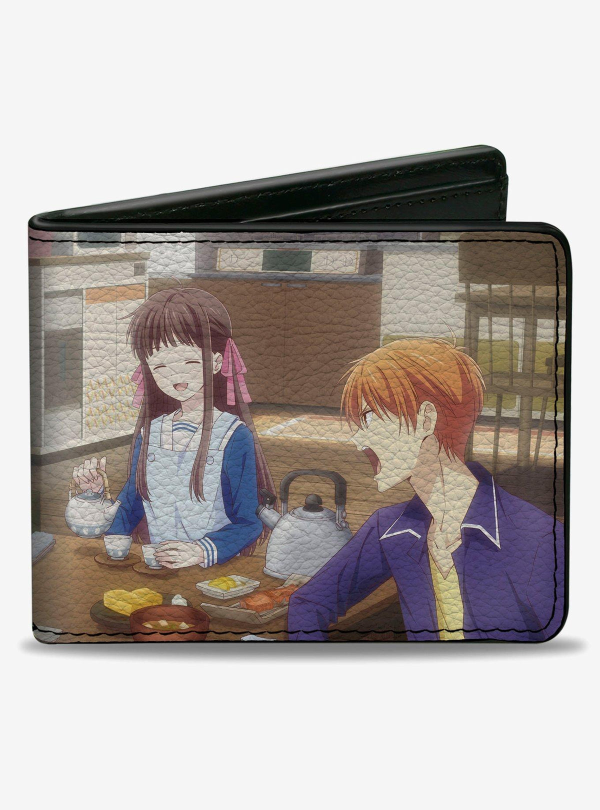Billetera plegable Fruits Basket: escena de comedor