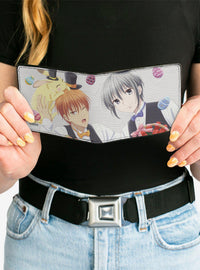 Billetera de Pascua Fruits Basket con Kyo y Yuki