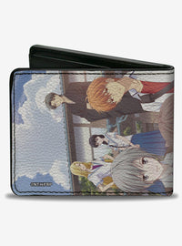 Billetera plegable Fruits Basket con seis personajes