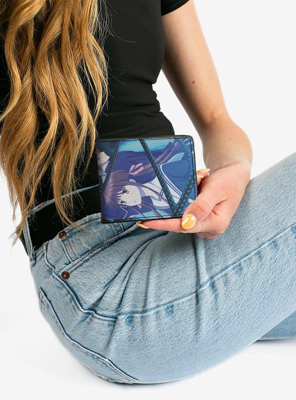 Billetera bifold de seis personajes de Fruits Basket: The Final