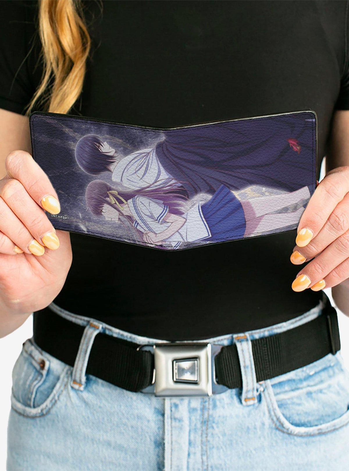 Billetera plegable Fruits Basket de Tohru y Akito