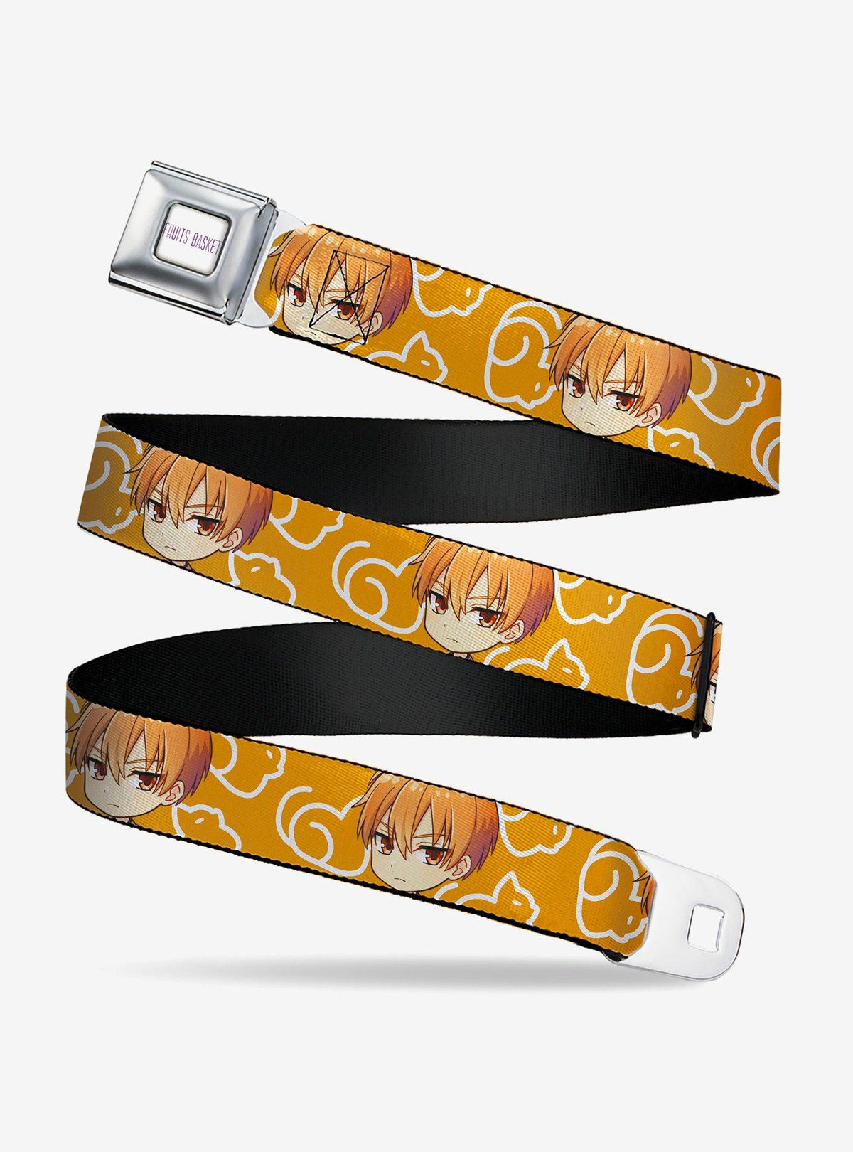 Cinturón Fruits Basket Chibi Kyo Soma y gato con kimono