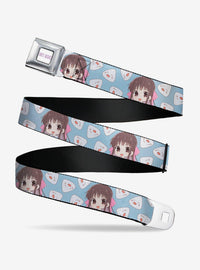Cinturón Fruits Basket con Tohru Honda y bola de arroz