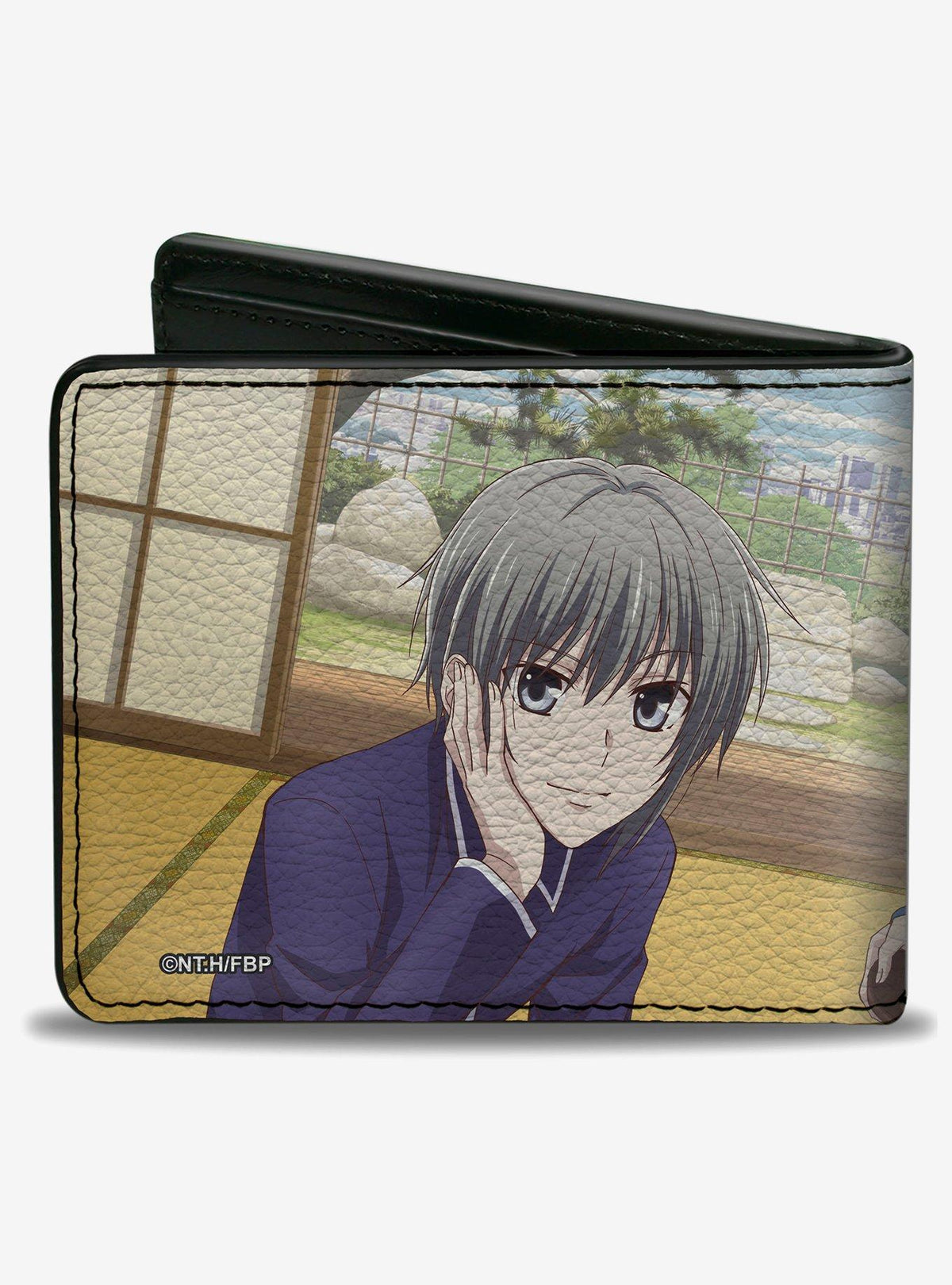 Billetera Fruits Basket con Yuki, Tohru y Kyo