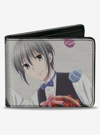 Billetera bifold Fruits Basket de Kyo y Yuki