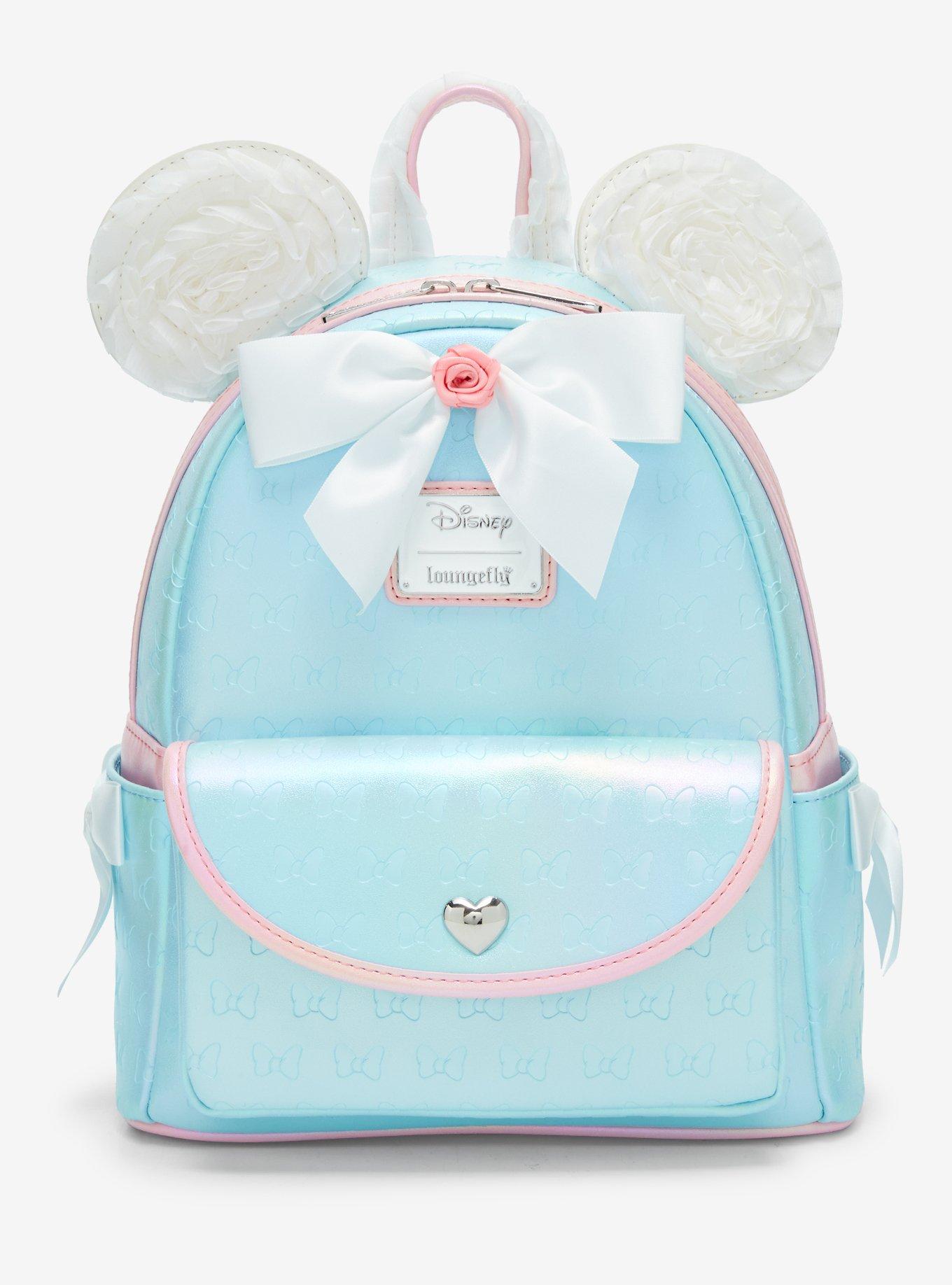 Mochila mini Minnie Mouse con orejas y volantes