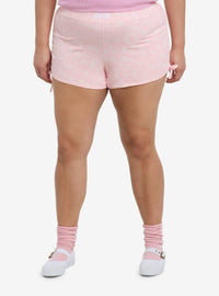 Short Hello Kitty con frunces, para niñas, tallas grandes