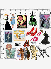 Pack de stickers de El mago de Oz