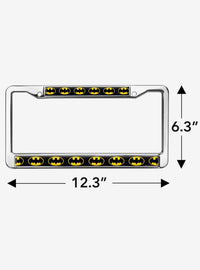 Marco metálico para patente con logo de Batman