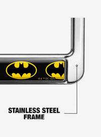 Marco metálico para patente con logo de Batman