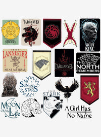Pack de stickers Game of Thrones