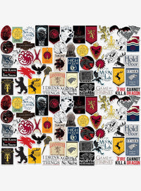 Pack de stickers Game of Thrones